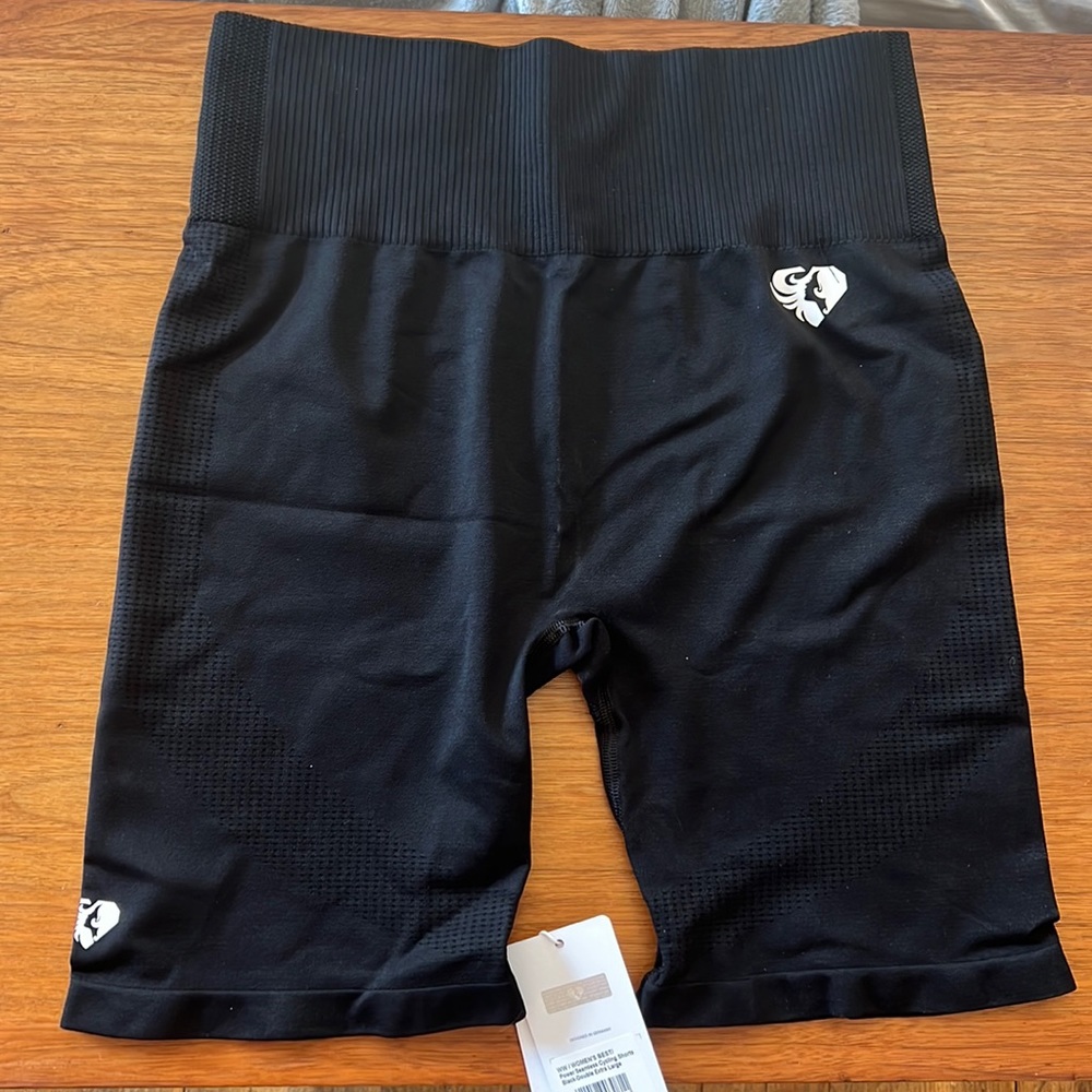 Women’s Best Seamless Cycling Shorts - Black - XXL